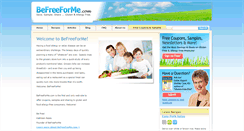 Desktop Screenshot of befreeforme.com